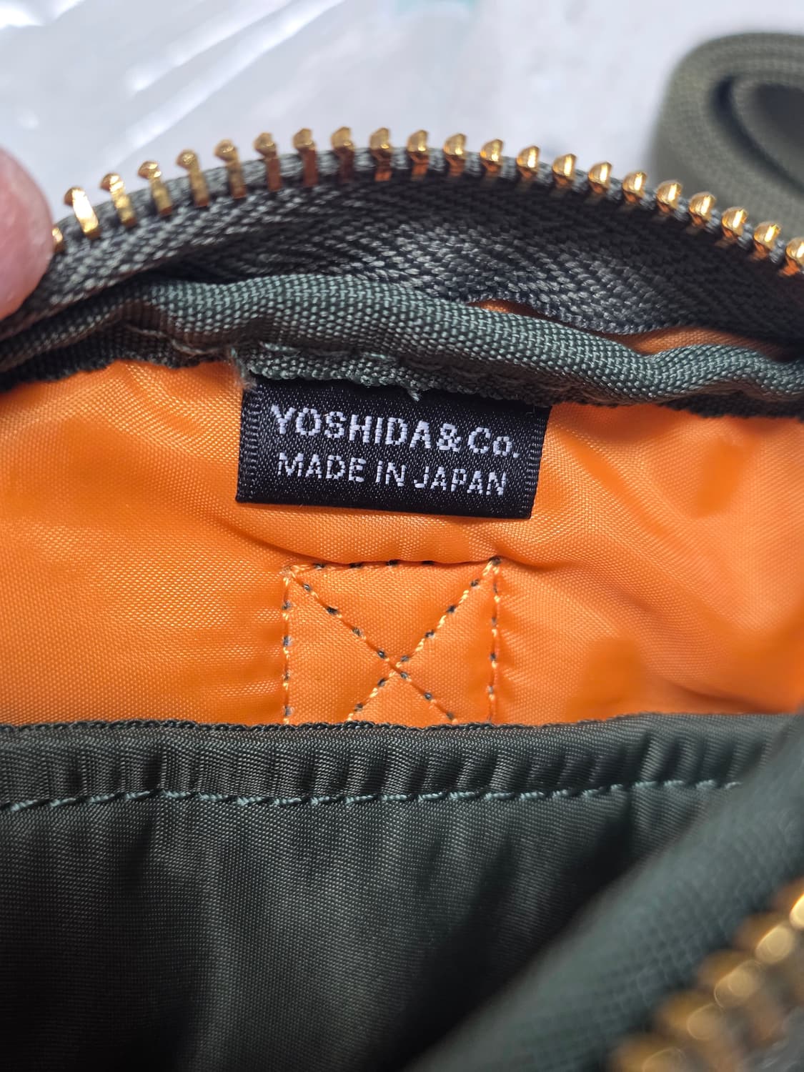 포터 휴대폰파우치 레이지그린 상품이미지6