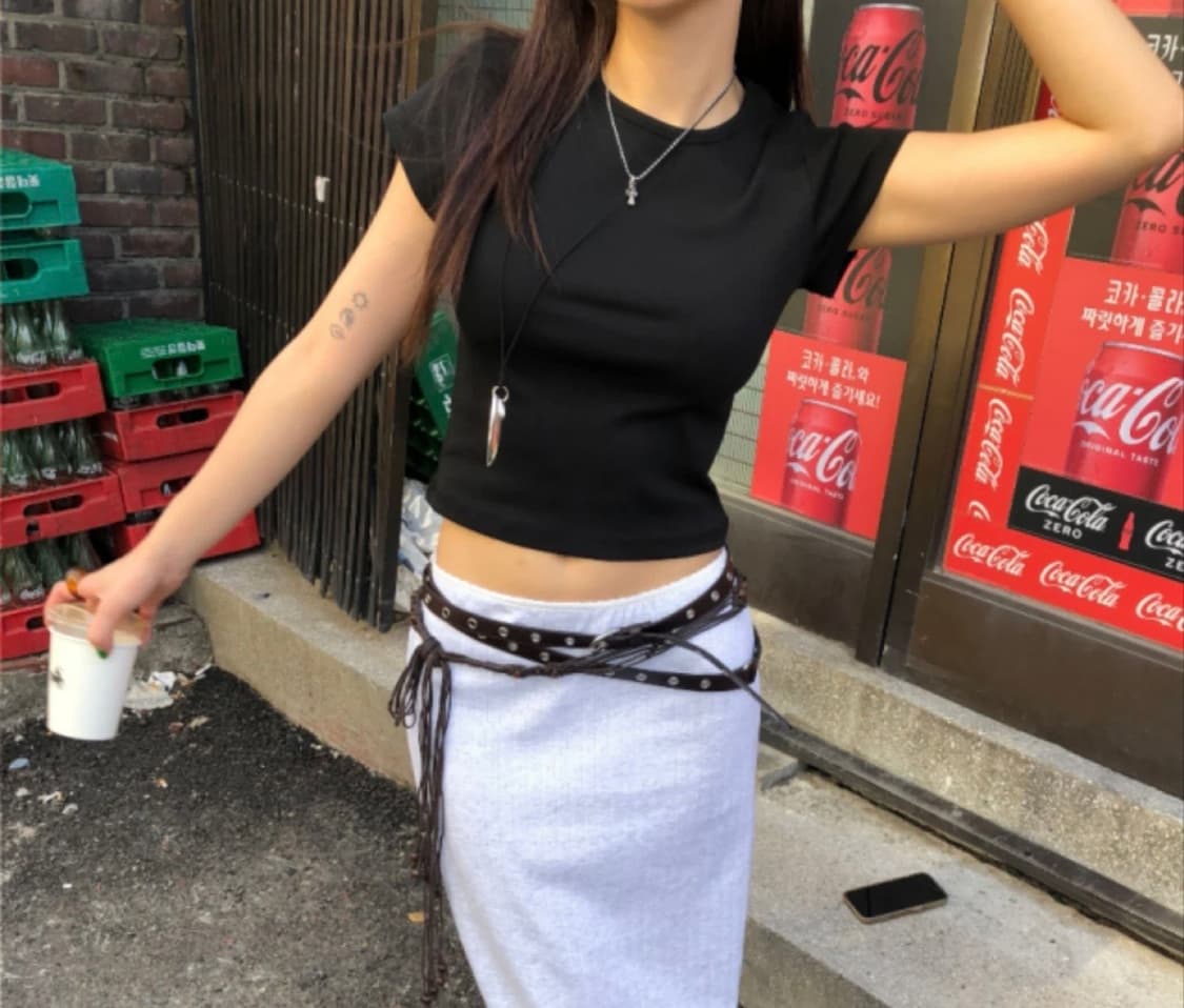 Classic Easy Tee (Black) 상품이미지2