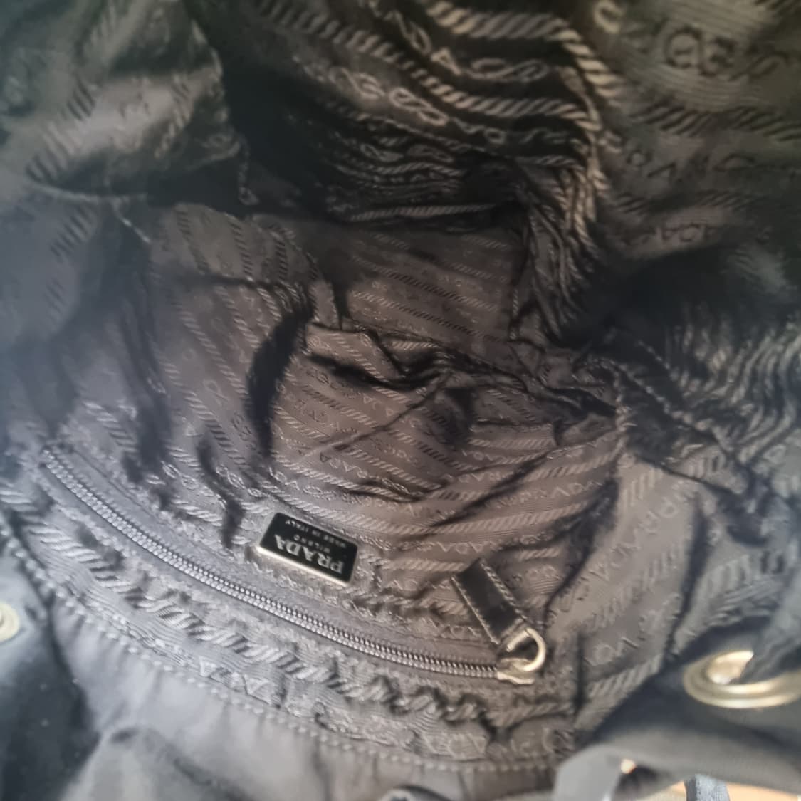 프라다 PRADA 나일론 백팩 스몰 (상급) 상품이미지9