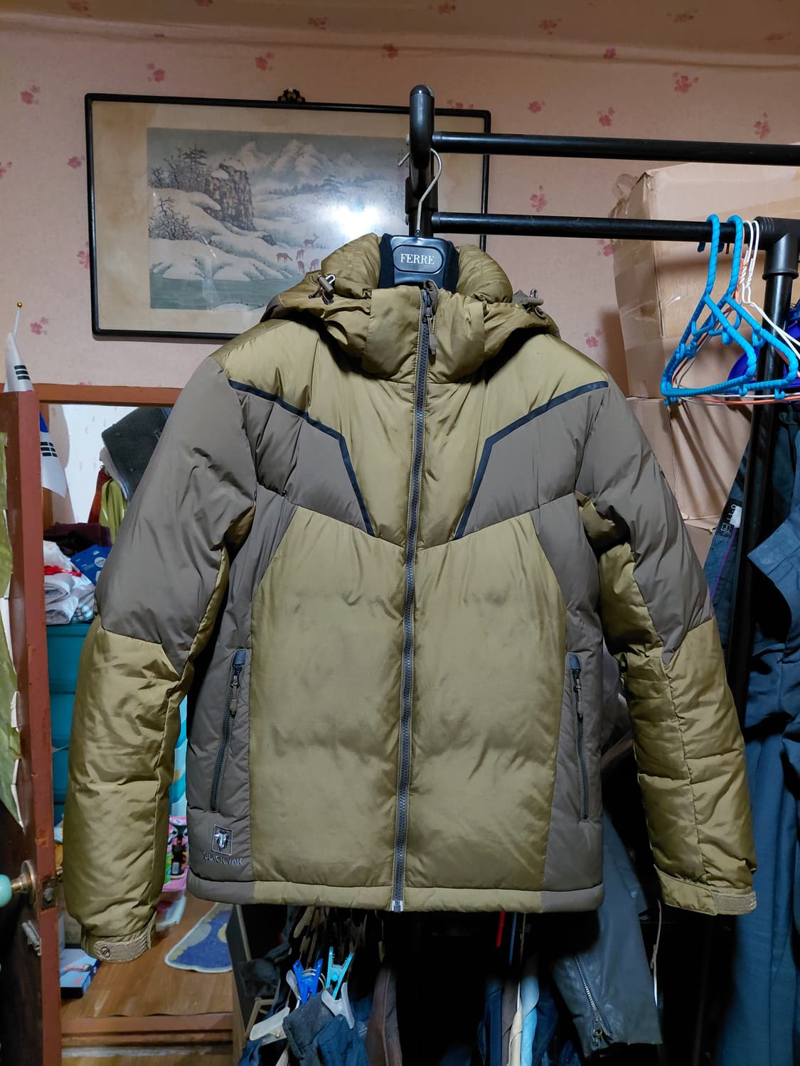 [블랙야크]익스트림 피크 구스다운 패딩 105사이즈 상품이미지1