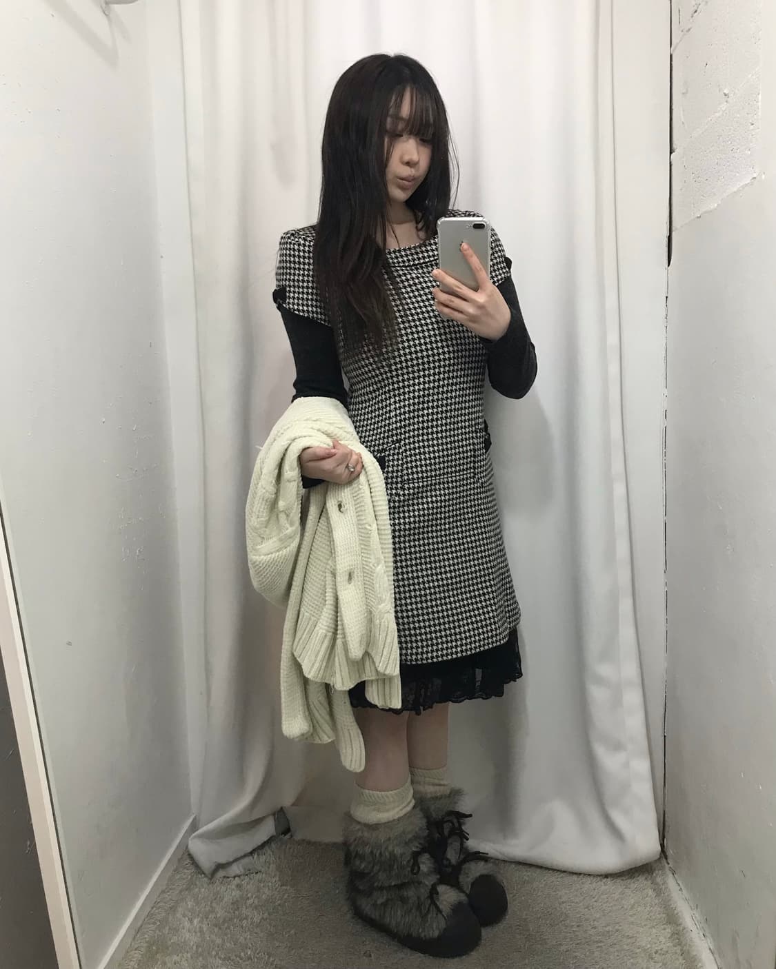 체크 온나 코디 세트 🤍 상품이미지1