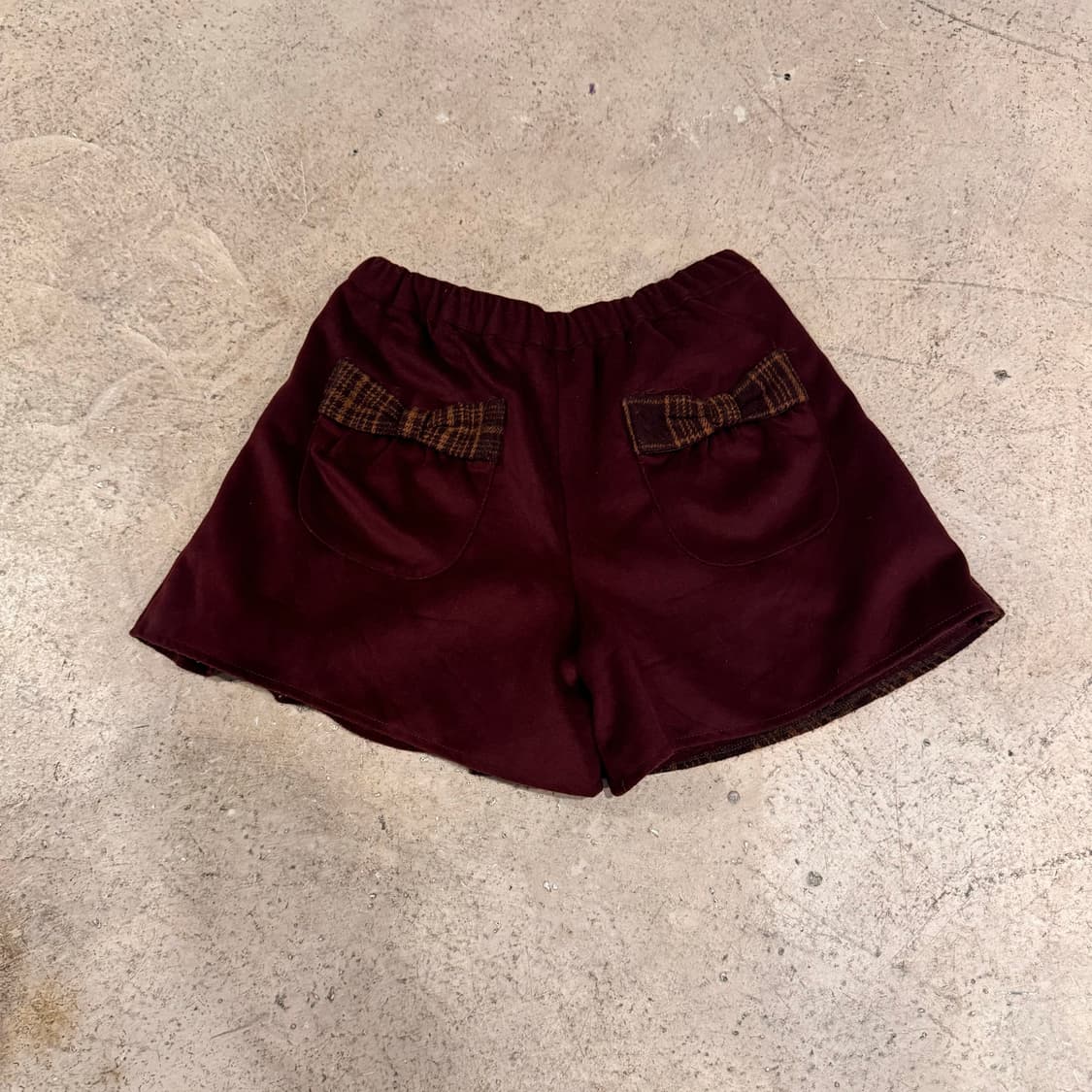 리본 포인트 랩 스커트 팬츠 상품이미지7