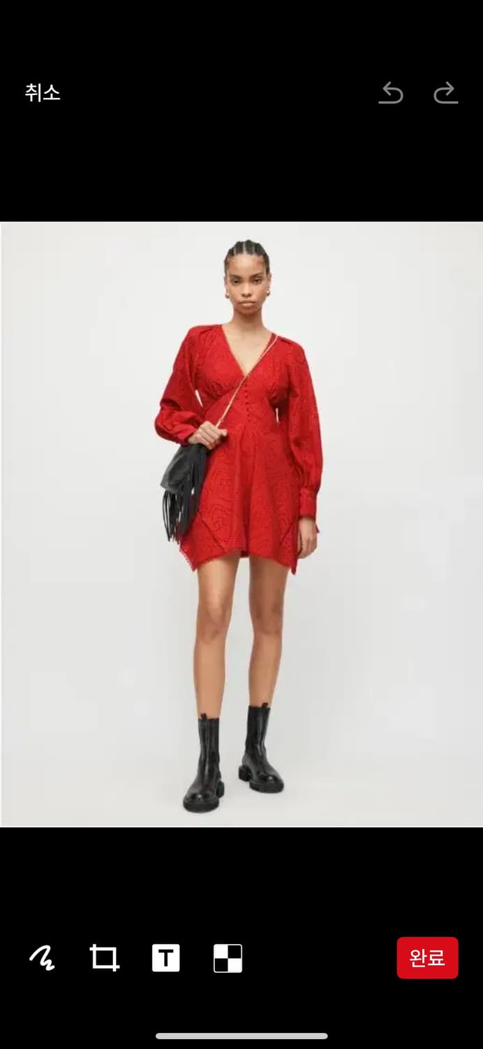 새상품 올세인츠 원피스 상품이미지3