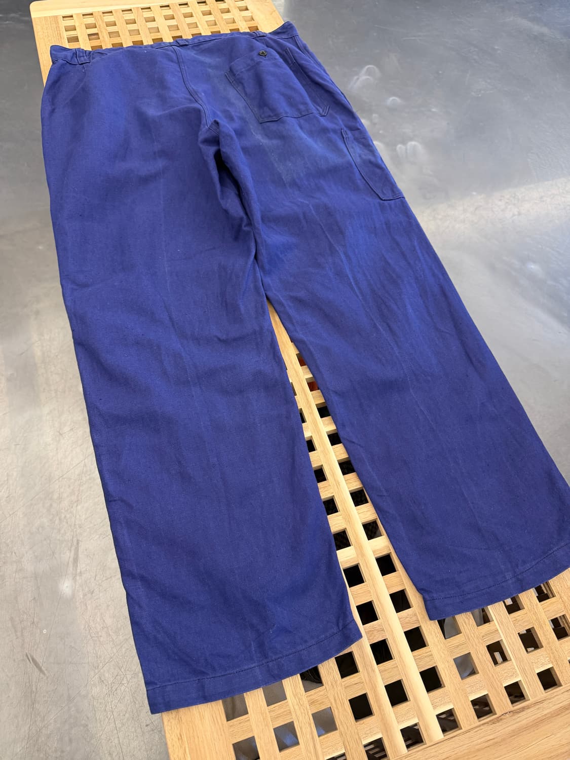 WASHED PURPLE NAVY OLD VINTAGE 프렌치워크팬츠 상품이미지10