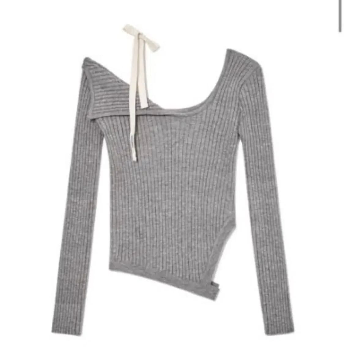 글로니 아이사 니트 그레이 isa knit 상품이미지1