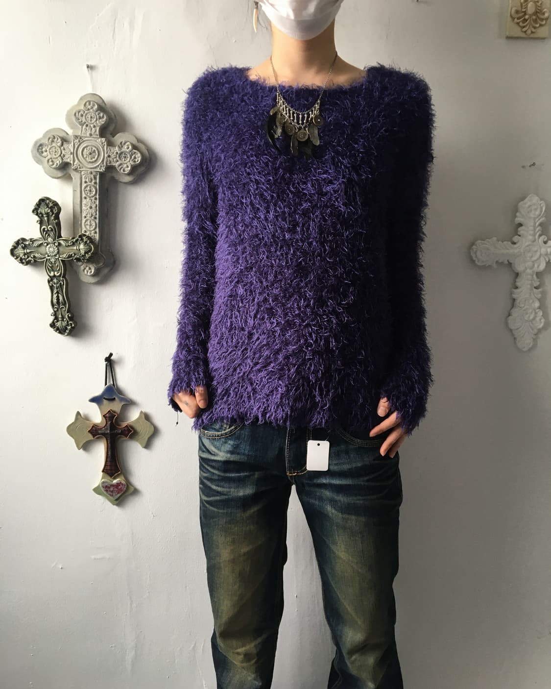 Fluffy knit 상품이미지1