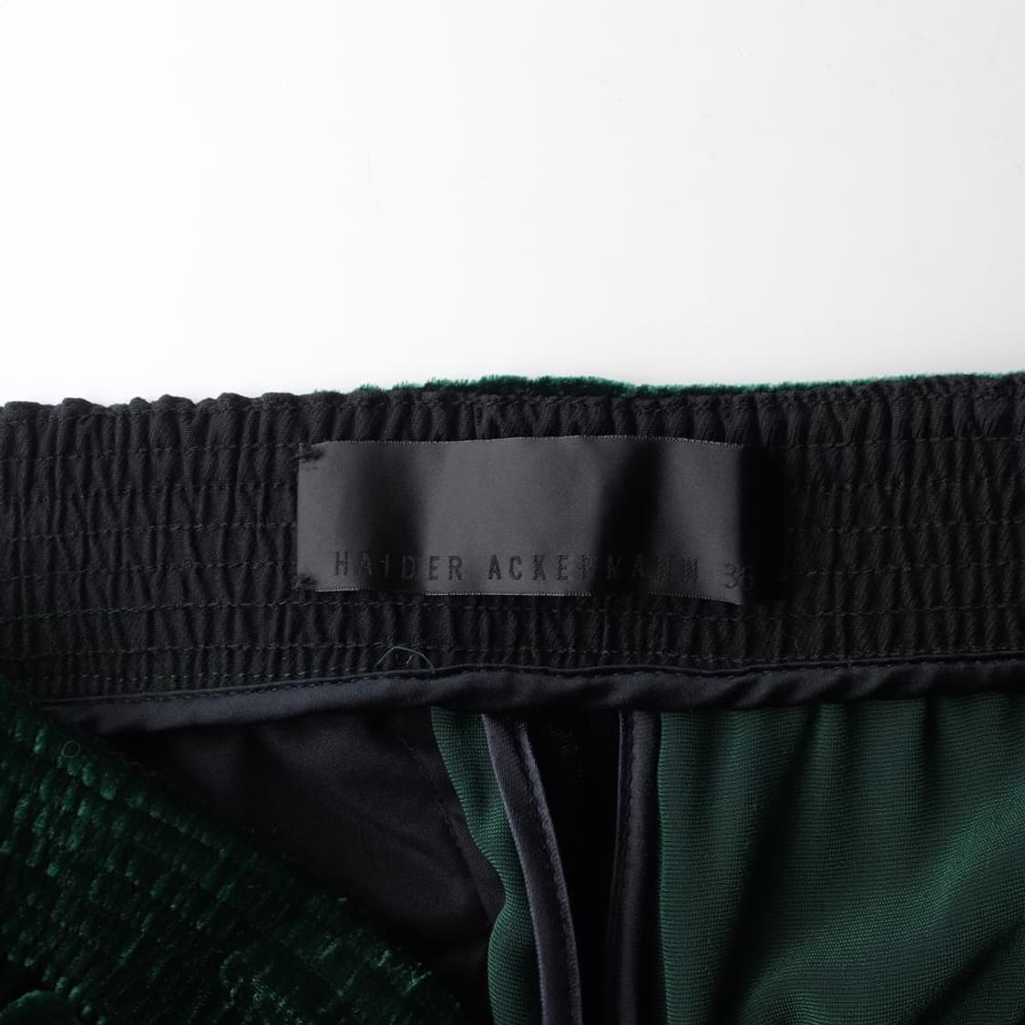 [M]하이더 아커만 벨벳 딥그린 밴딩 조거 스웨트팬츠
 상품이미지6