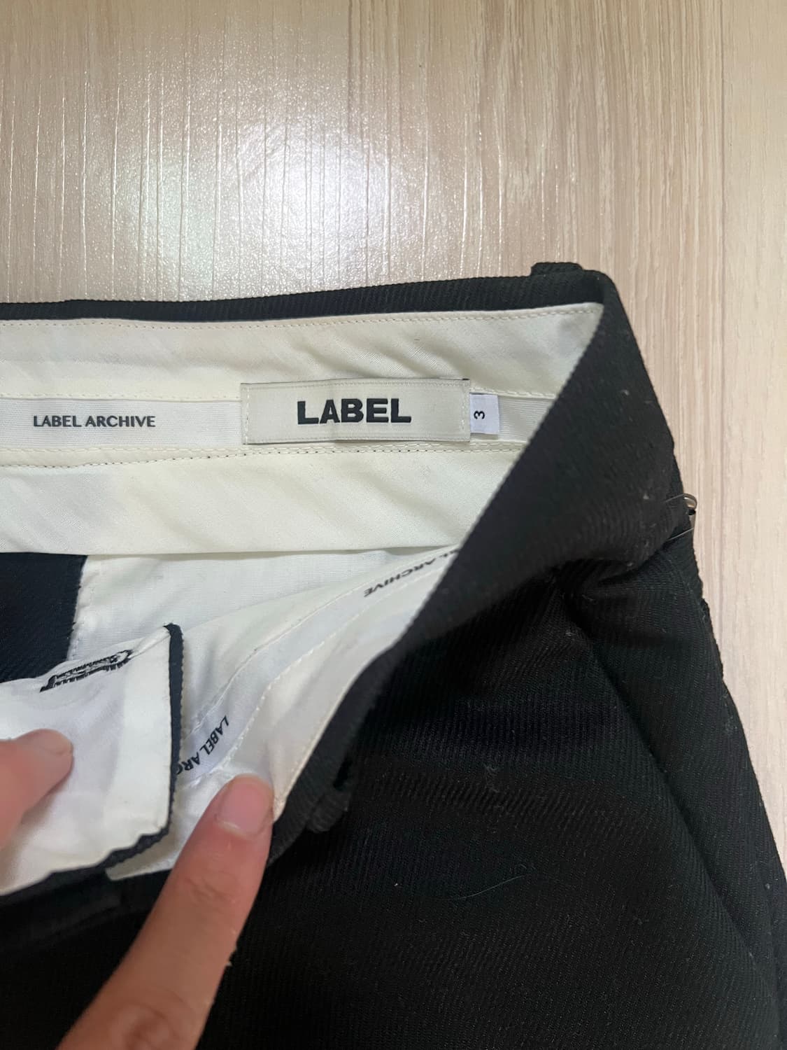 [3] 라벨아카이브 버클 트윌 팬츠  상품이미지5