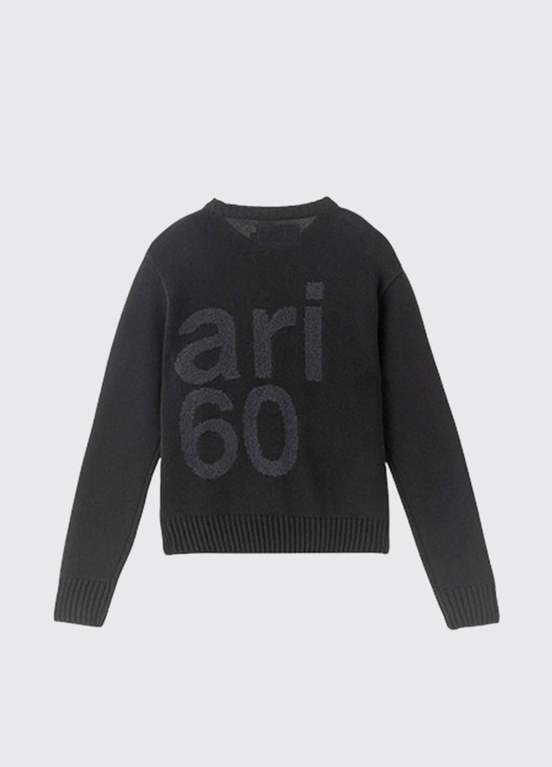 사파리스팟 니트 1/2 블랙 상품이미지2