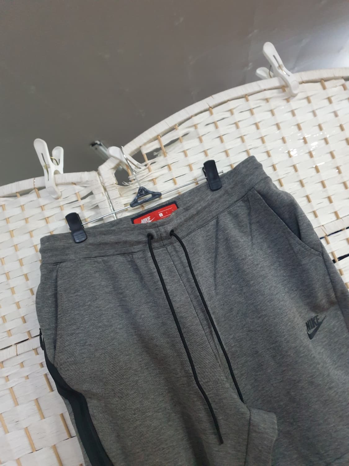 나이키  테크 반바지 그레이 L 상품이미지3