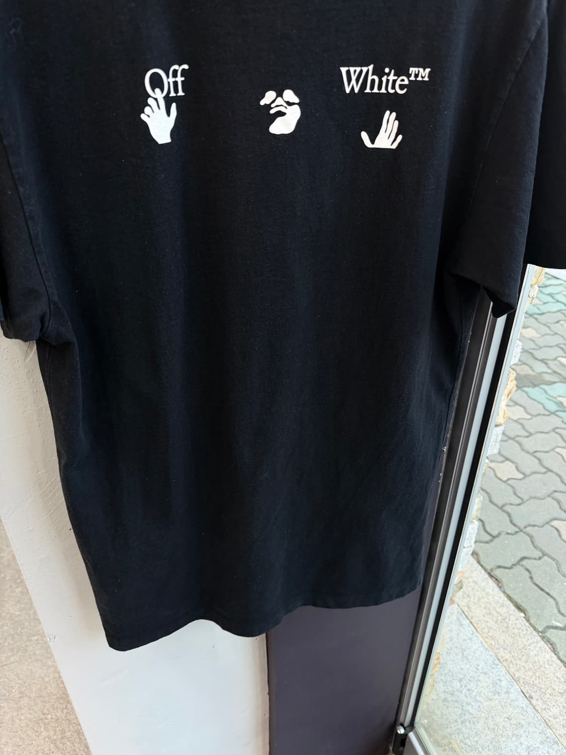 .L/ 오프화이트 신형 로고 프린팅 반팔 상품이미지7