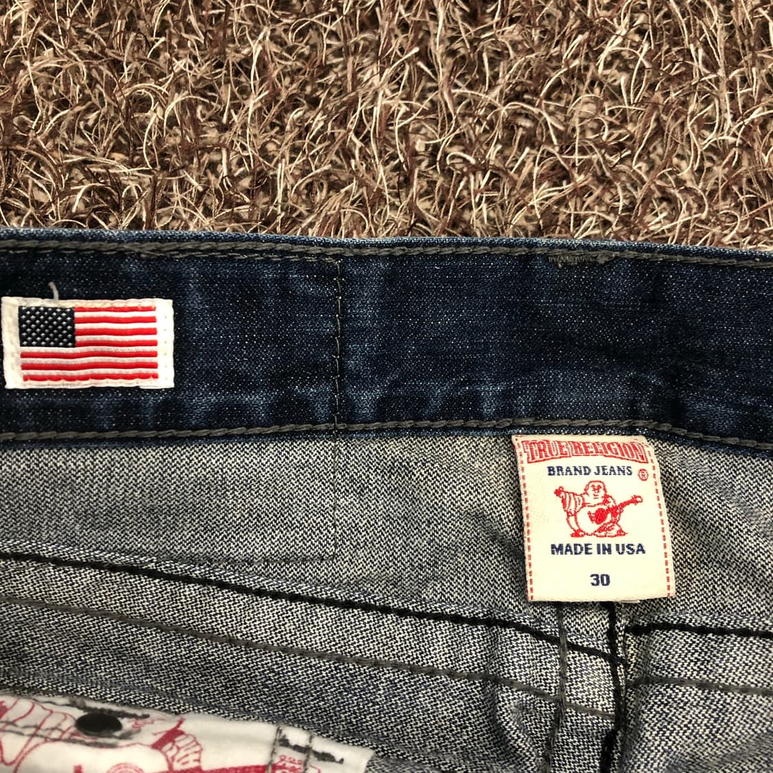 트루릴리전 Billy 빌리 워싱 플레어 부츠컷 데님 팬츠 상품이미지7