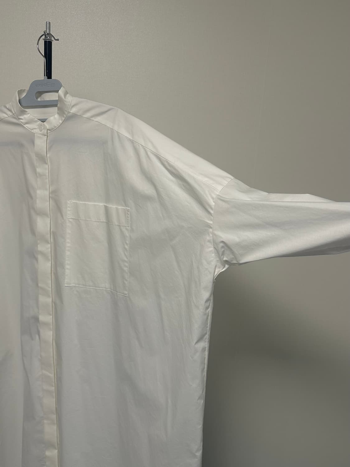 엔폴드 enfold 오버 롱 셔츠 상품이미지1