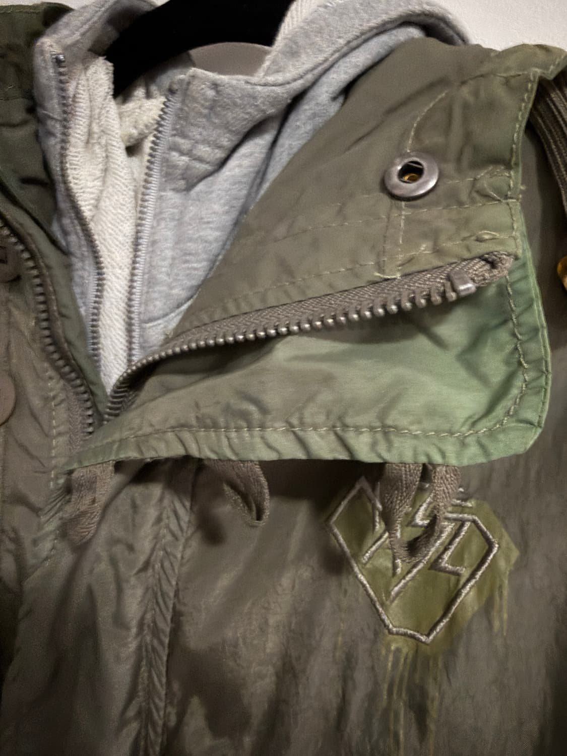 디젤 밀리터리 이중 파카 상품이미지2