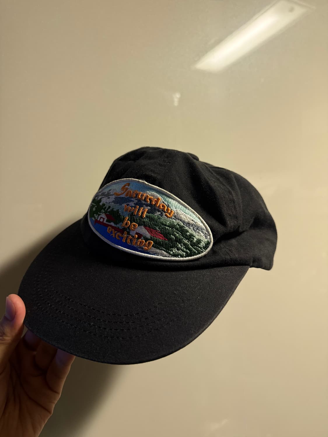 STU 패치 볼캡 모자 블랙 상품이미지3