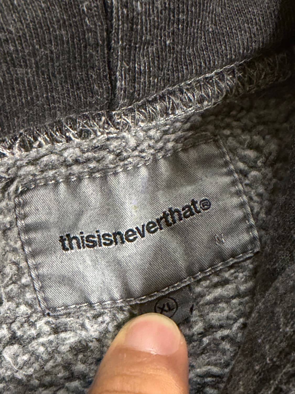 디스이즈네버댓 신노운스케 DPI 후드티 상품이미지7