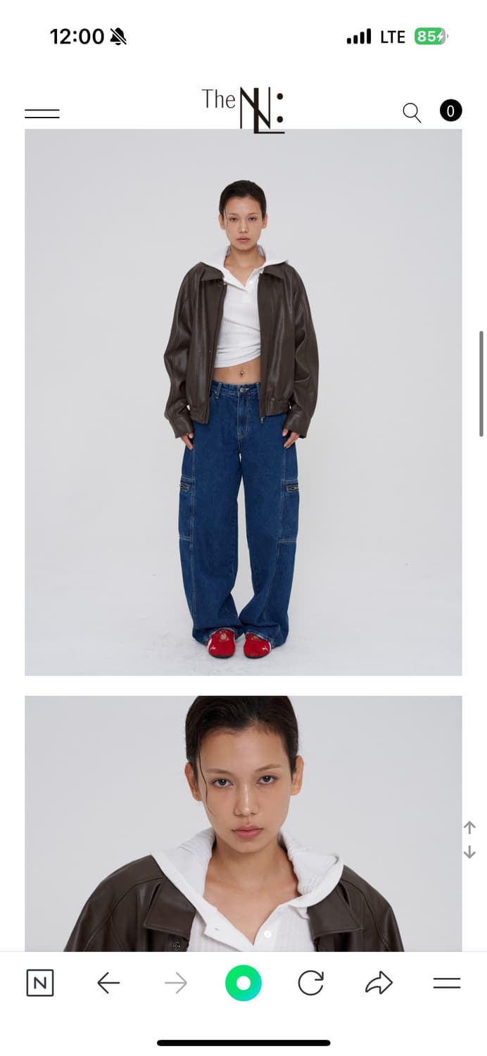 더엔엘 레더자켓 브라운  상품이미지3