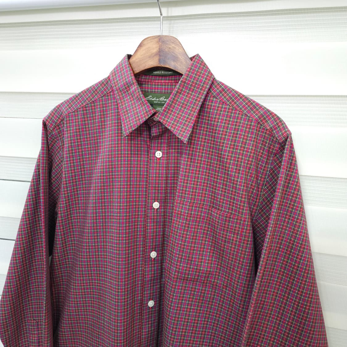 에디바우어 체크셔츠- S사이즈 상품이미지2