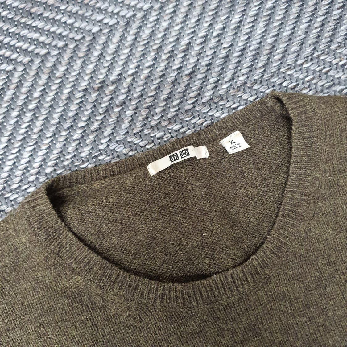 유니클로 울100 니트 남자105 상품이미지2