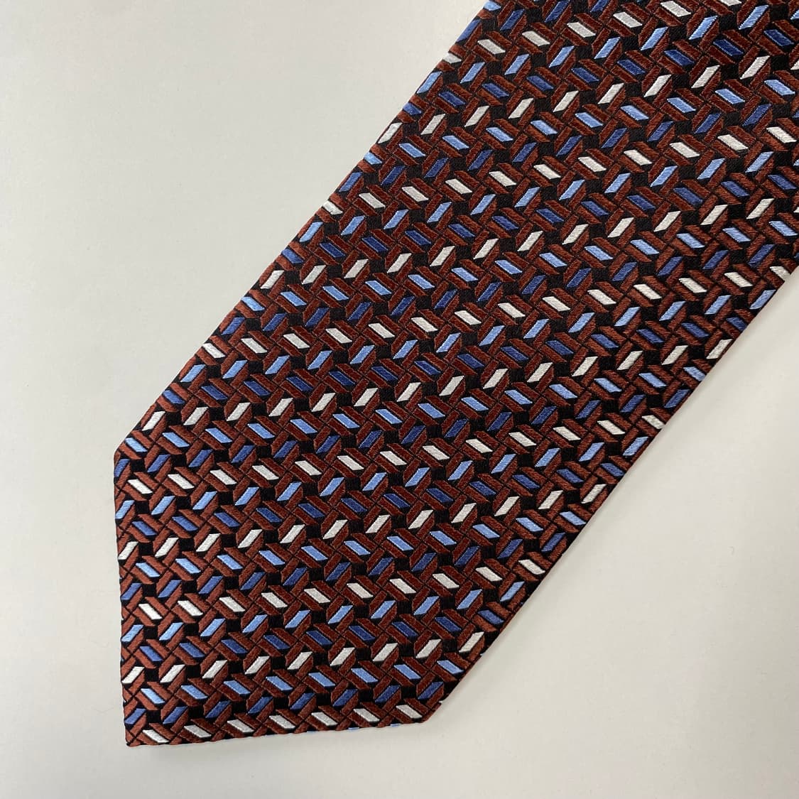 최상급 신형 에르메네질도제냐 정품 명품 넥타이 8.1cm 상품이미지7