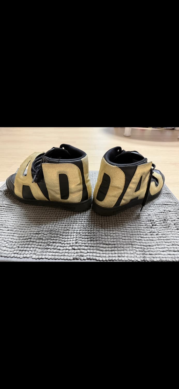 아디다스 제레미스캇 2014 골드 벨크로 하이탑 스니커즈 270 상품이미지2