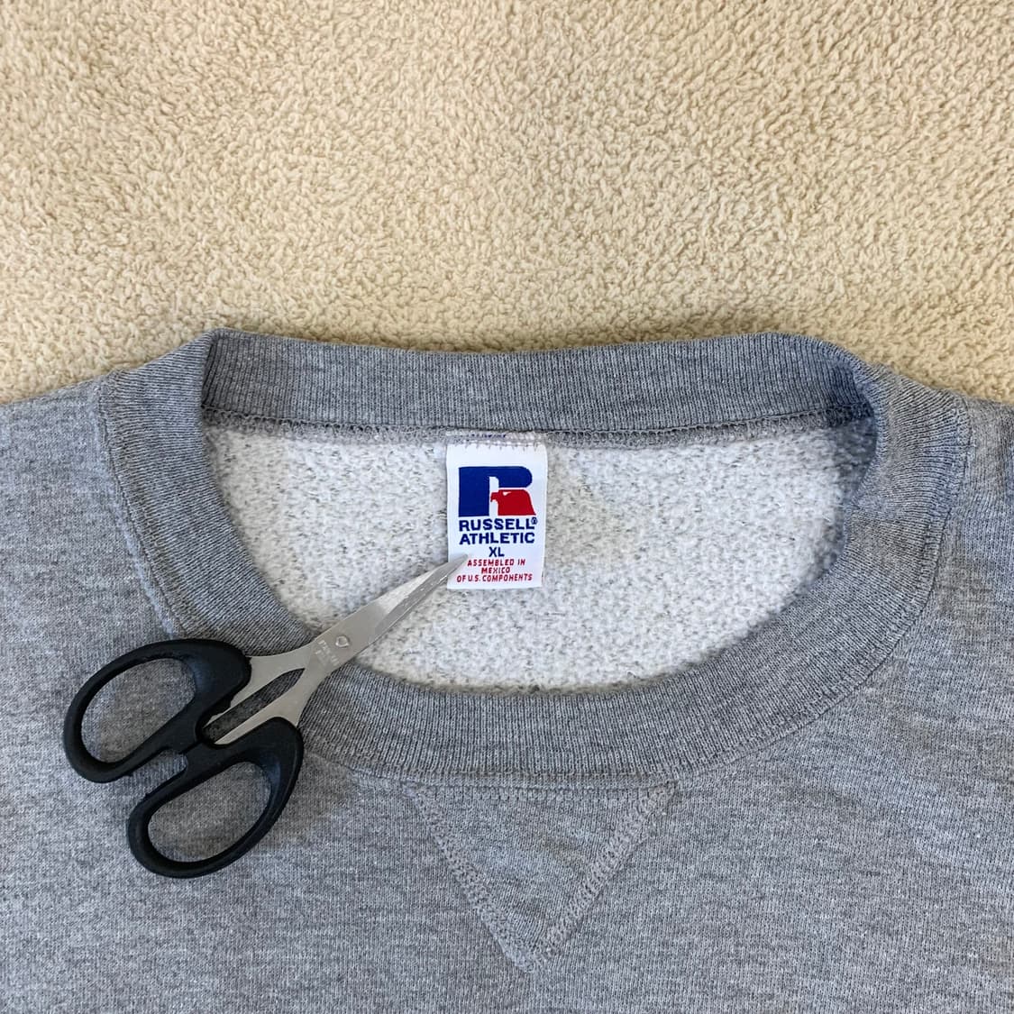 90s 빈티지 러셀 애슬레틱 맨투맨(그레이/XL) 스웻셔츠 스웨트셔츠 상품이미지7