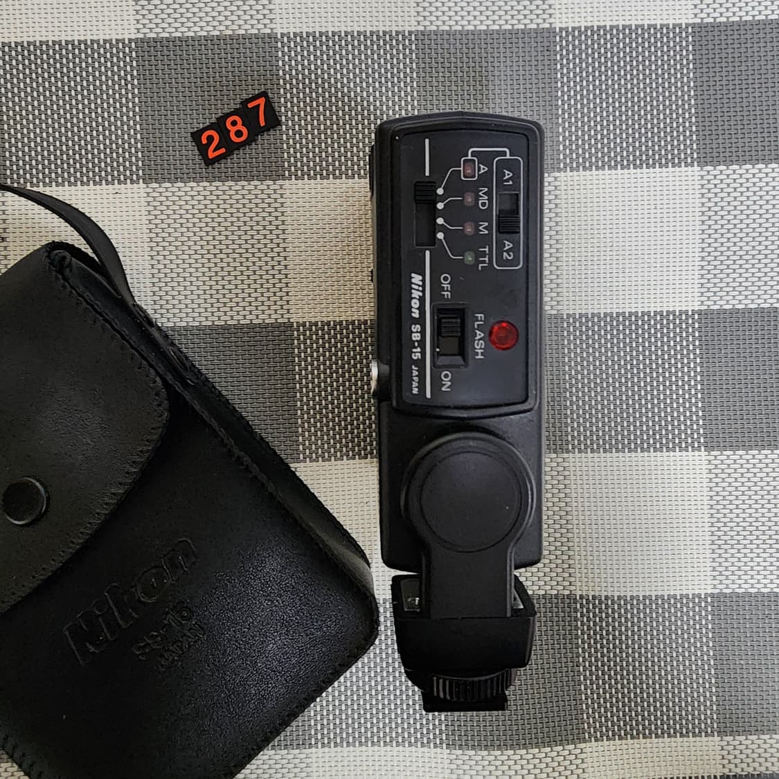 니콘 스피드라이트 SB-15 스트로브 플래시 파우치포함 상품이미지4