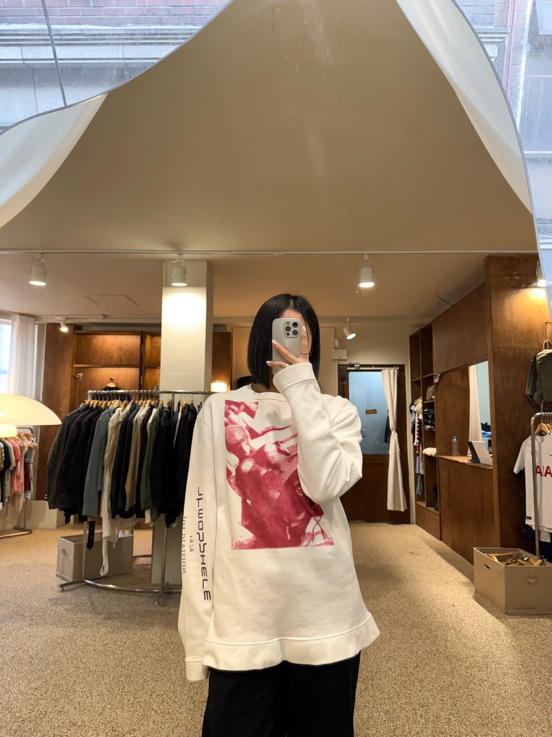 라프시몬스 조이디비전 맨투맨 상품이미지2