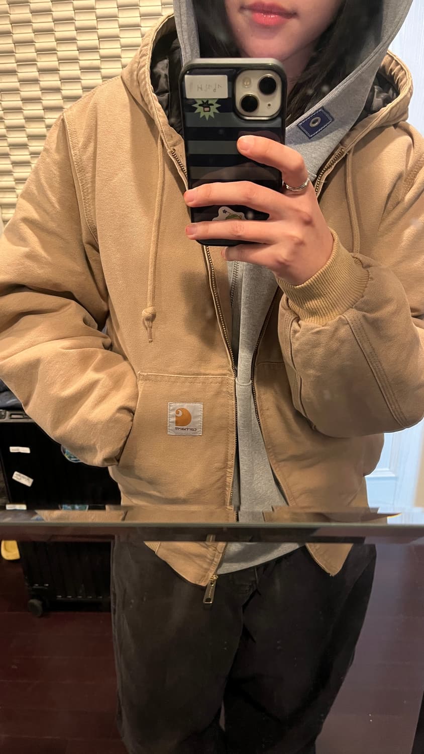 칼하트 엑티브 퀼팅자켓 xs 네고연락주세용 상품이미지5