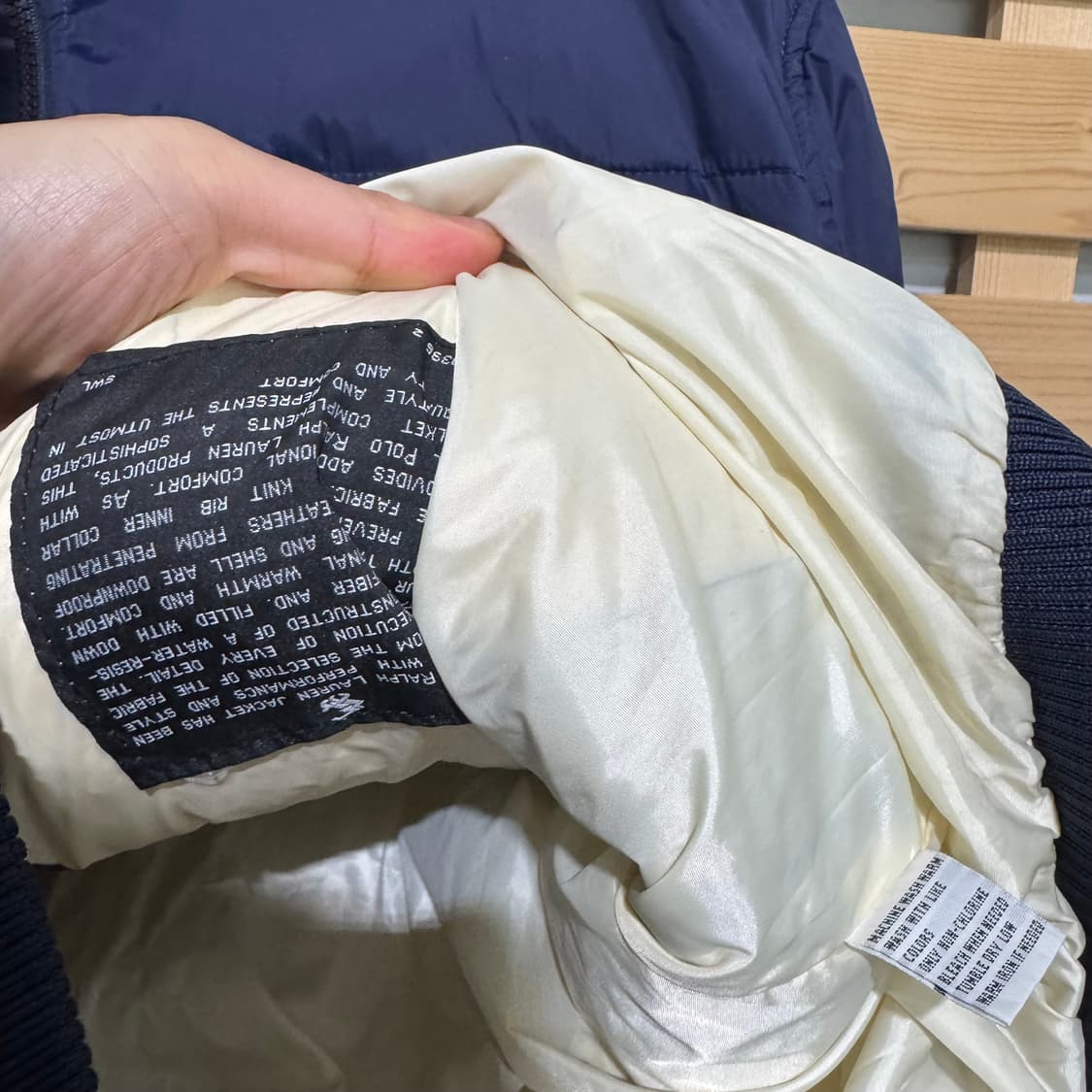 폴로 레이싱 패딩 상품이미지5