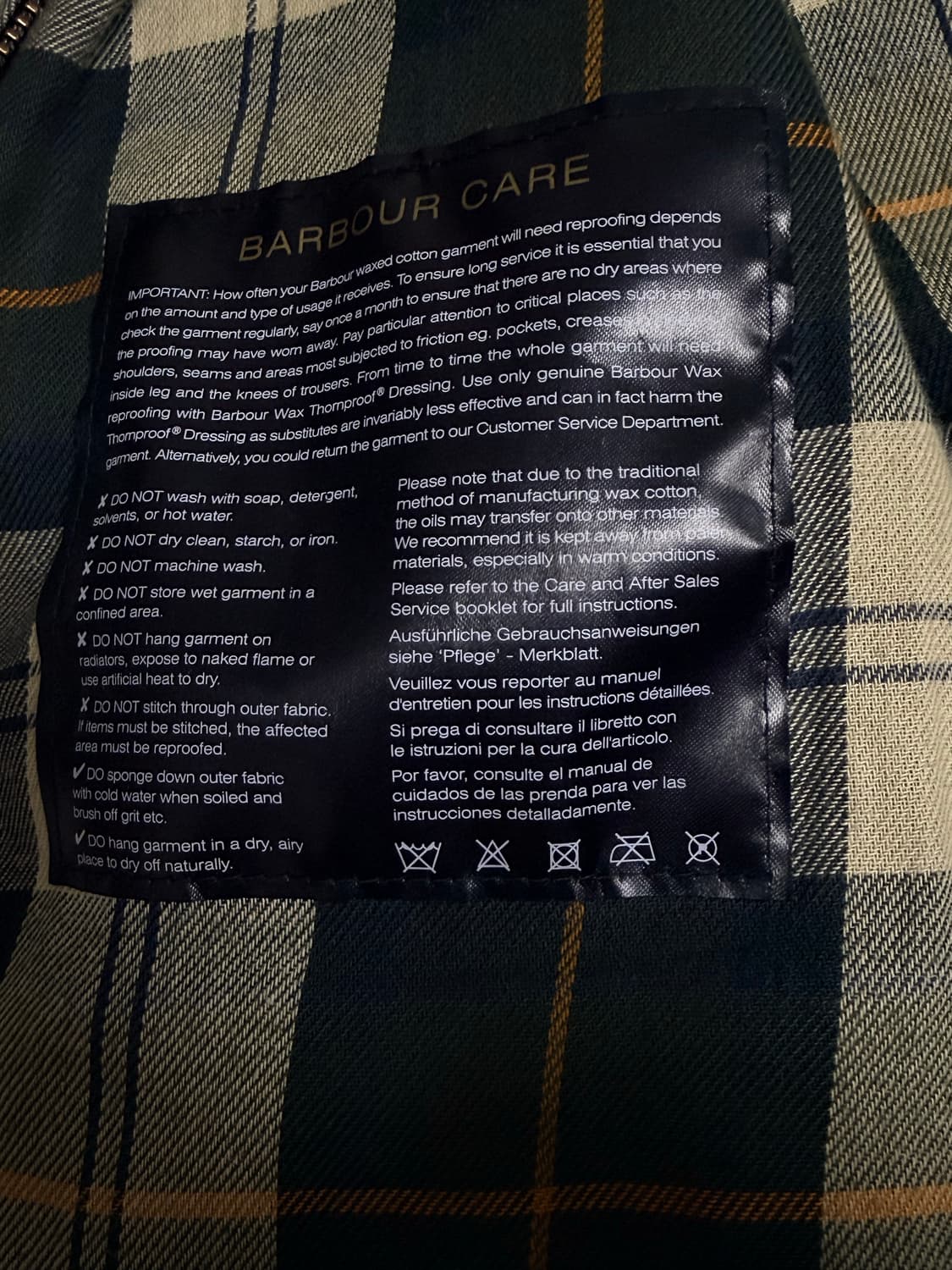 바버 뷰포트 36 왁스자켓 세이비그린 상품이미지7