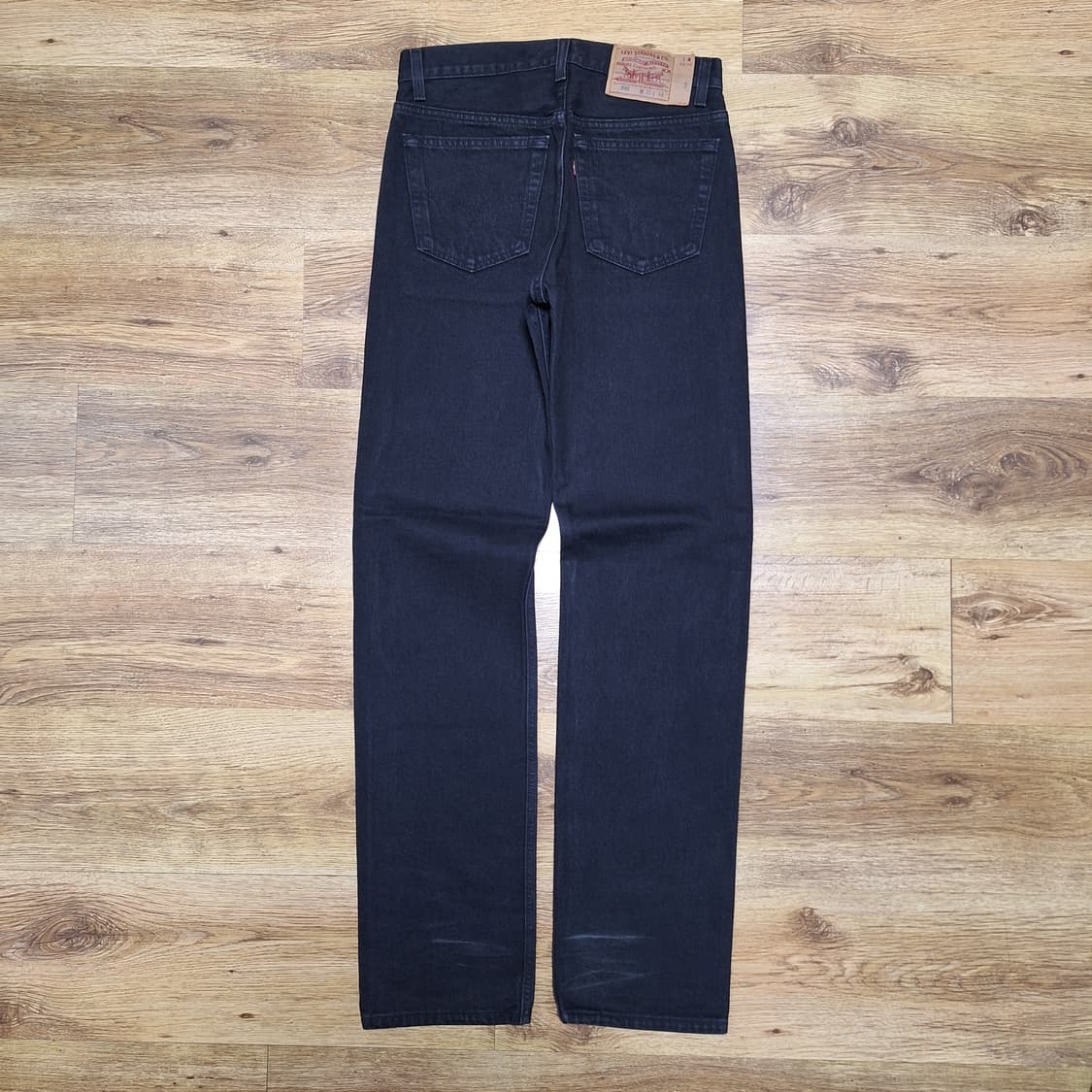 90s 미제 빈티지리바이스 501 블랙 31X34 상품이미지4