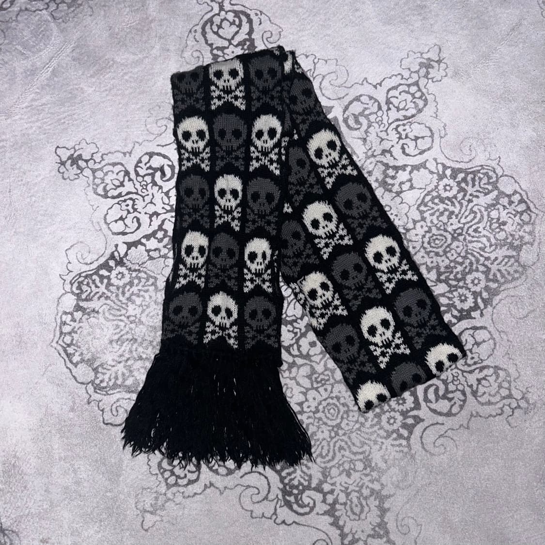 해골 목도리 머플러 상품이미지5