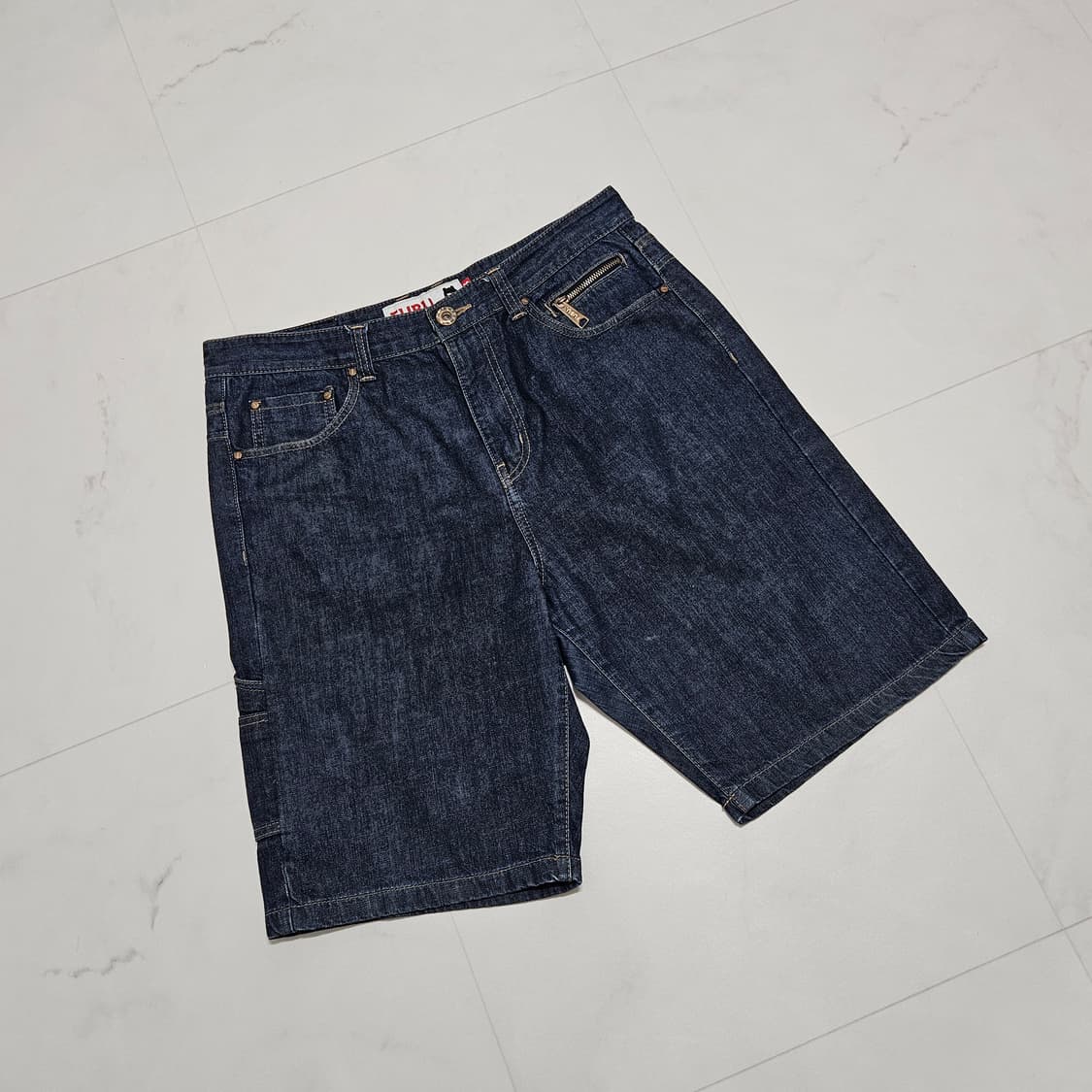 Fubu 올드스쿨 카펜터 데님 반바지 86cm 33인치 상품이미지3