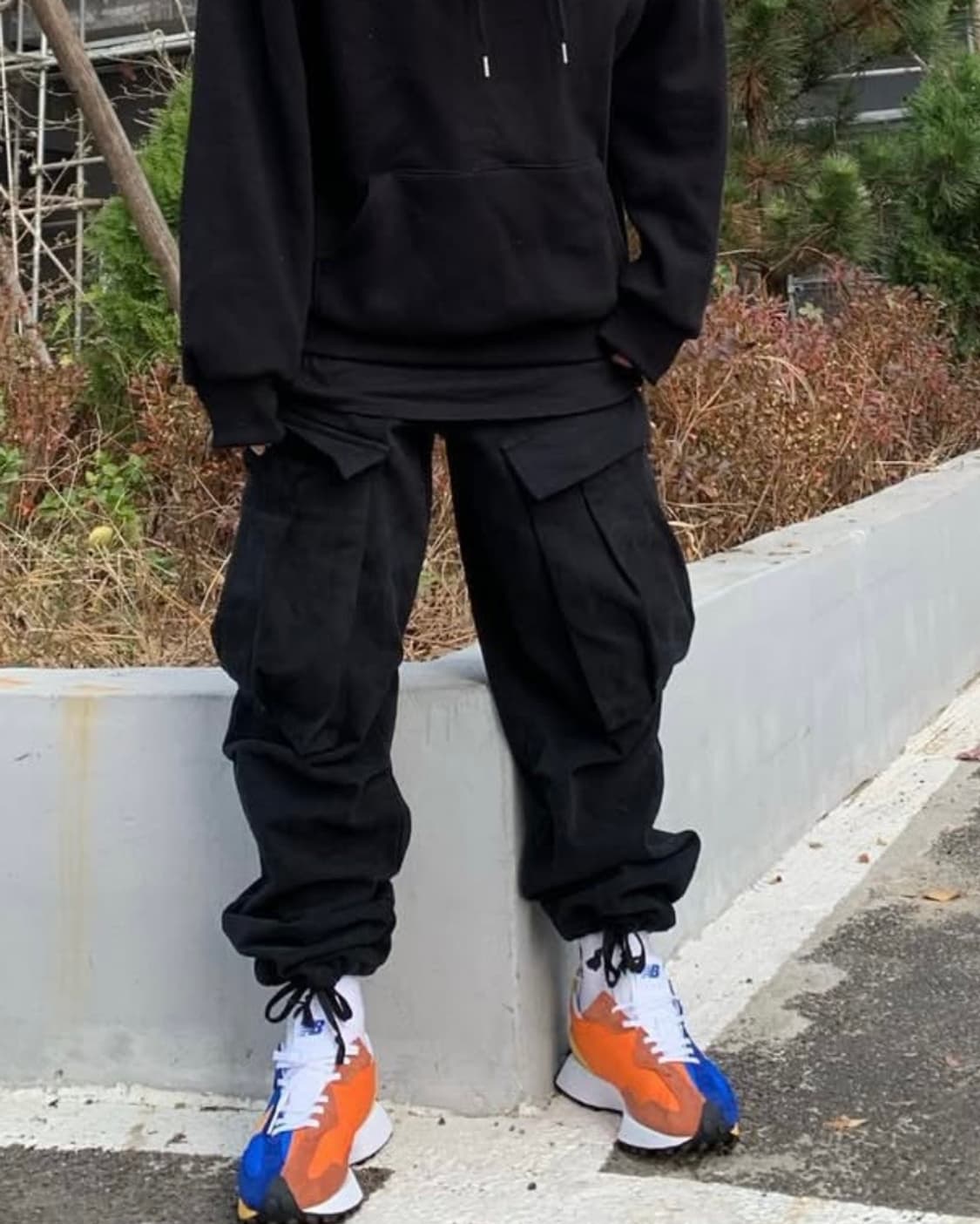 블랙 카고 팬츠 (30-32 추천 ) 상품이미지1