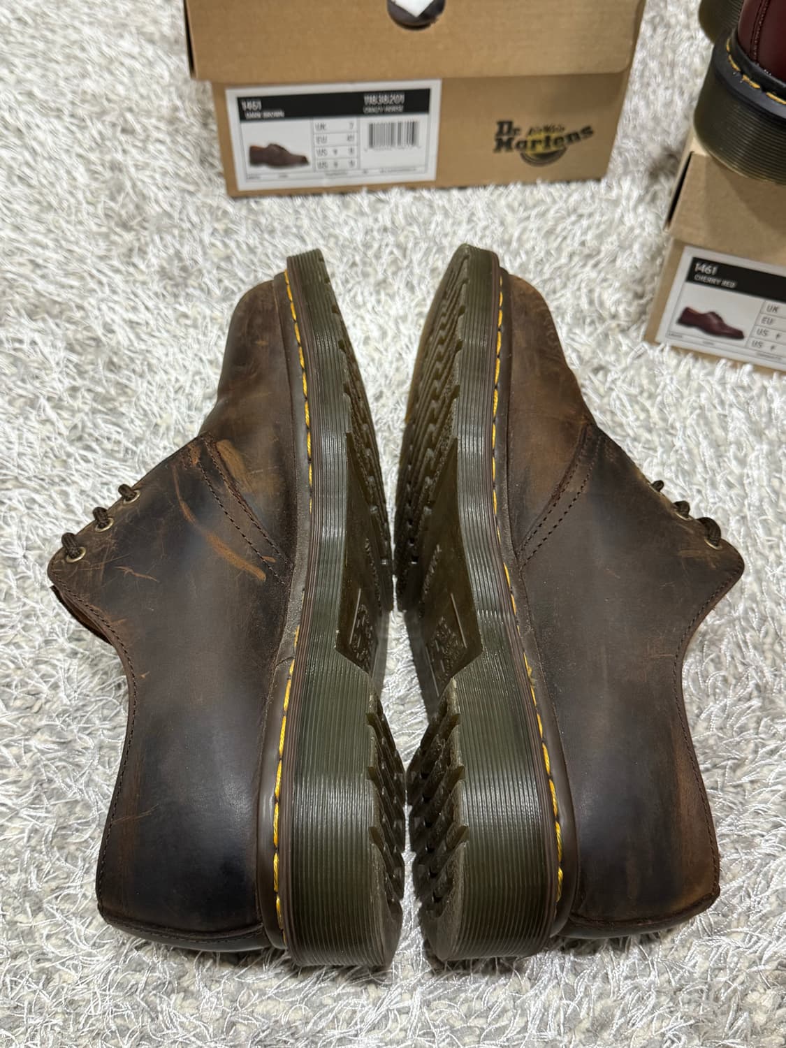 닥터마틴 1461 빈티지 브라운 260 상품이미지5