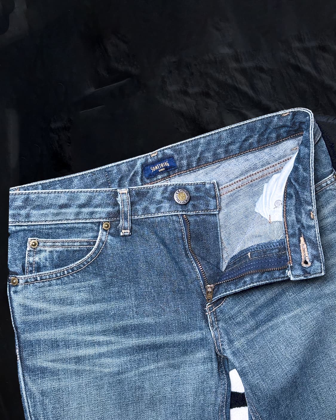 일본빈티지 SOMETHING 데님 상품이미지3