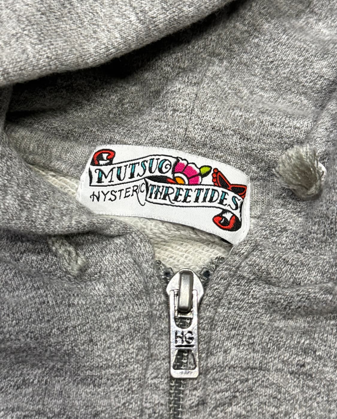 히스테릭 글래머 아카이브 사랑과 증오 후드 집업 자켓 상품이미지6