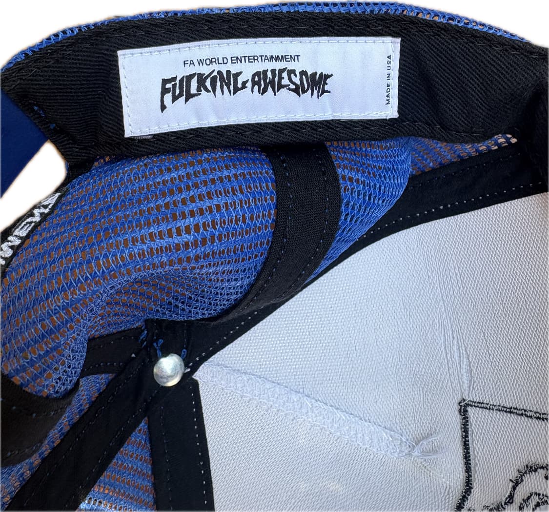 FUCKING AWESOME US SNAPBACK BLUE 상품이미지4