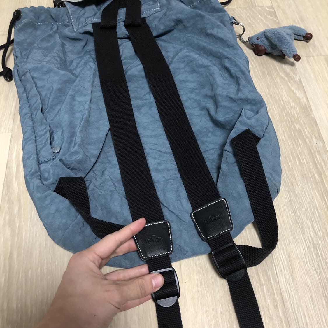 (OS) 키플링 KIPLING 빈티지 Y2K 복조리 스카이블루 키플링백팩 상품이미지7