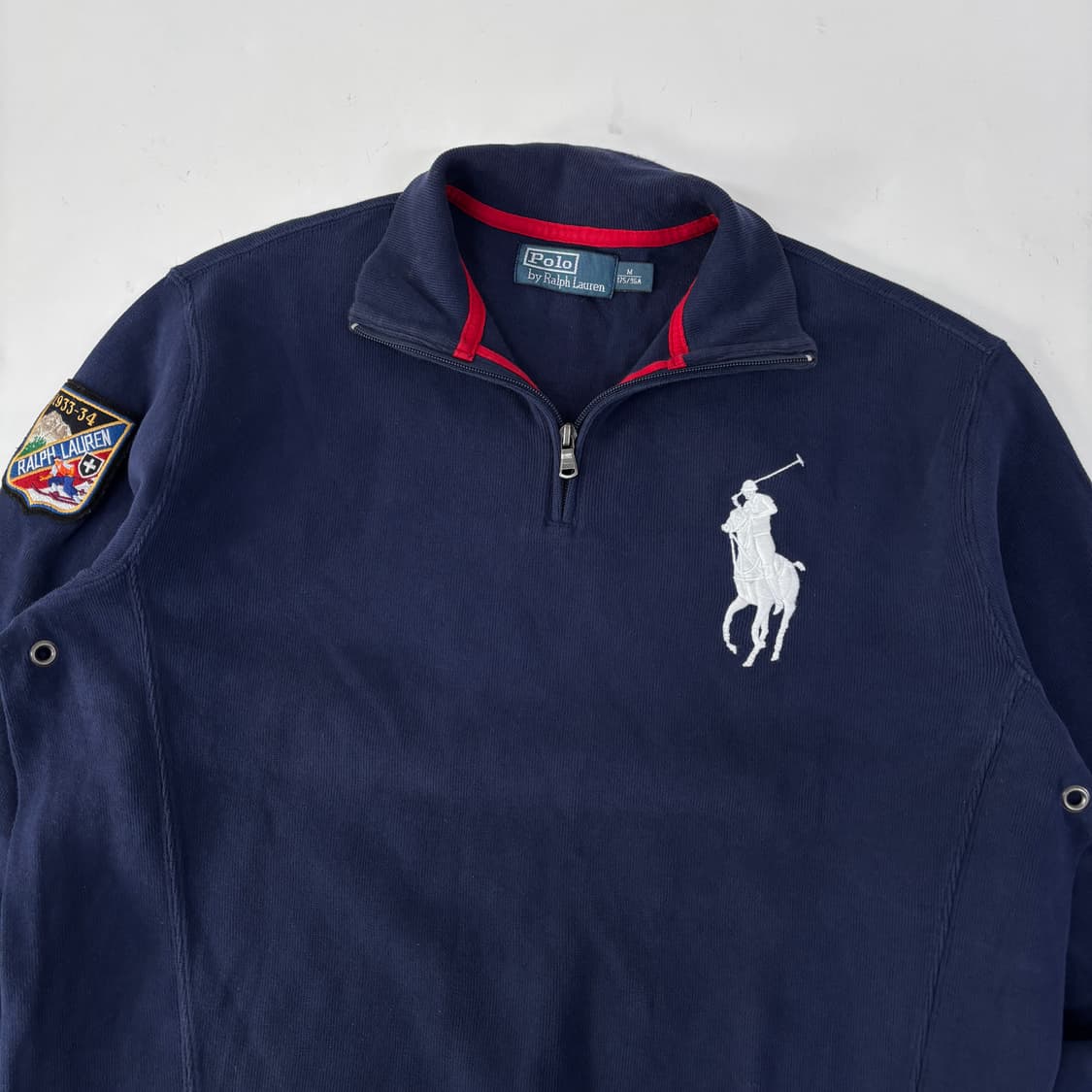 폴로 빅포니 반집업 니트 상품이미지5