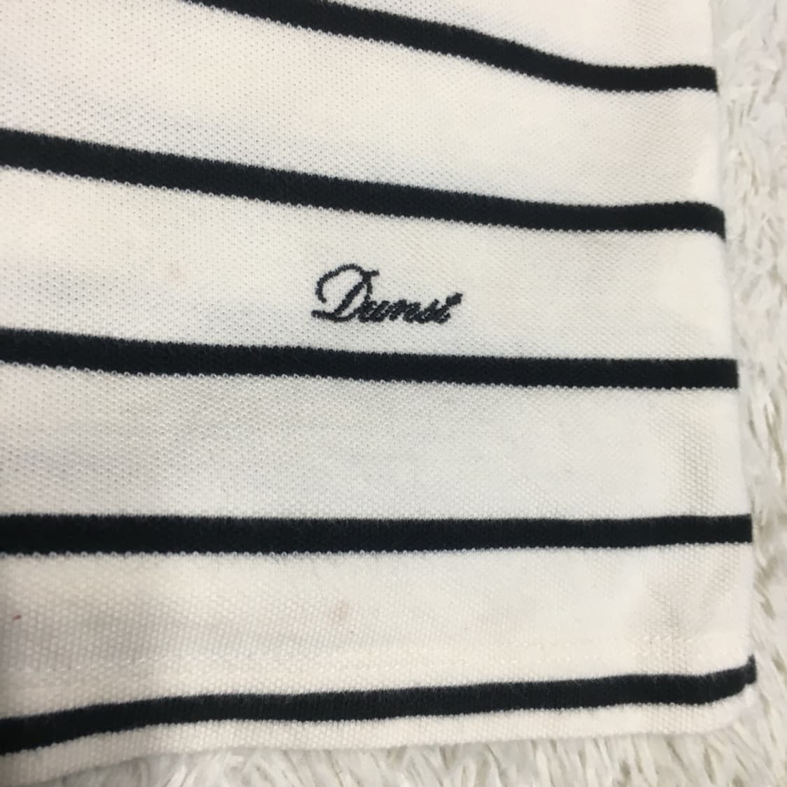 던스트 여성 카라넥 크롭 반팔티 DD26 상품이미지2