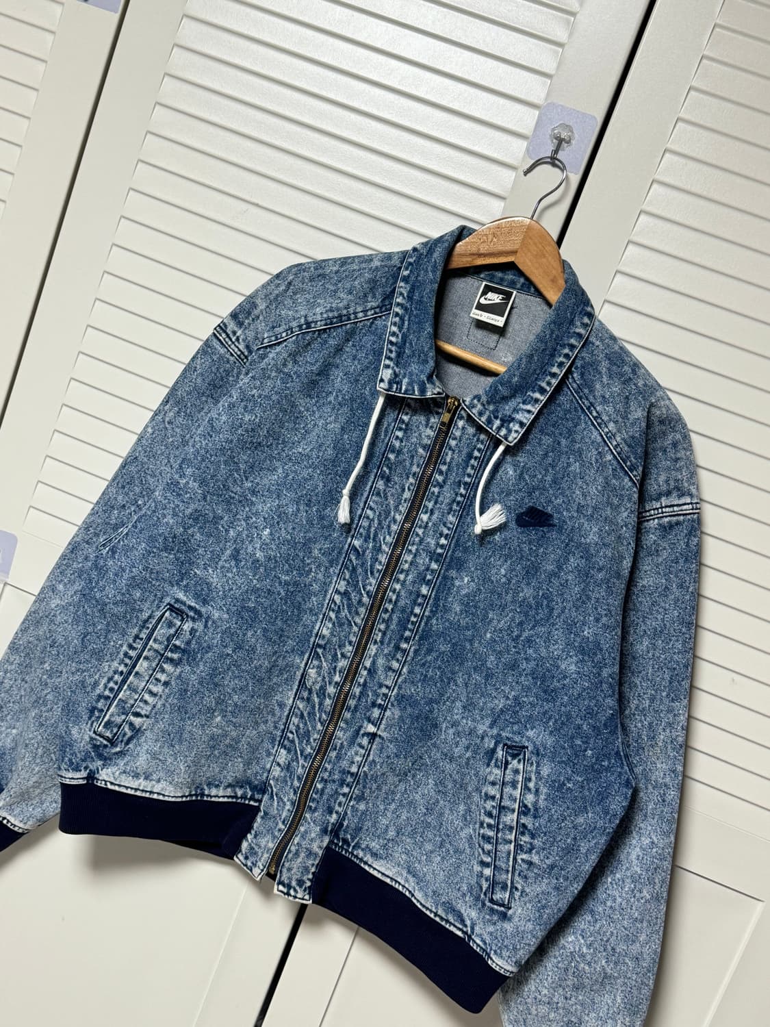XL 나이키 80S 올드스쿨 청데님 워싱 워크 자켓 상품이미지1