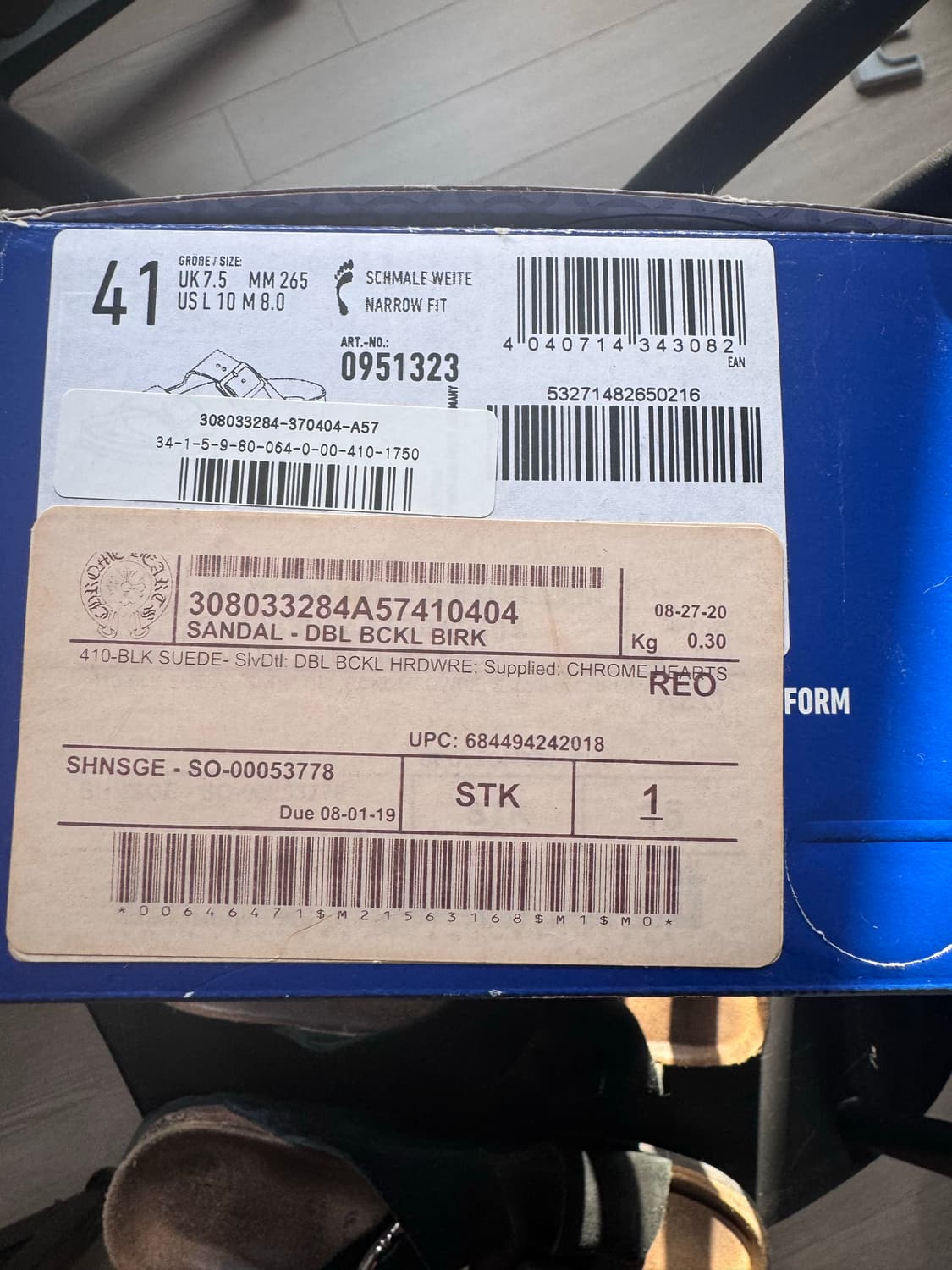 크롬하츠 건슬링어 버켄스탁 상품이미지5