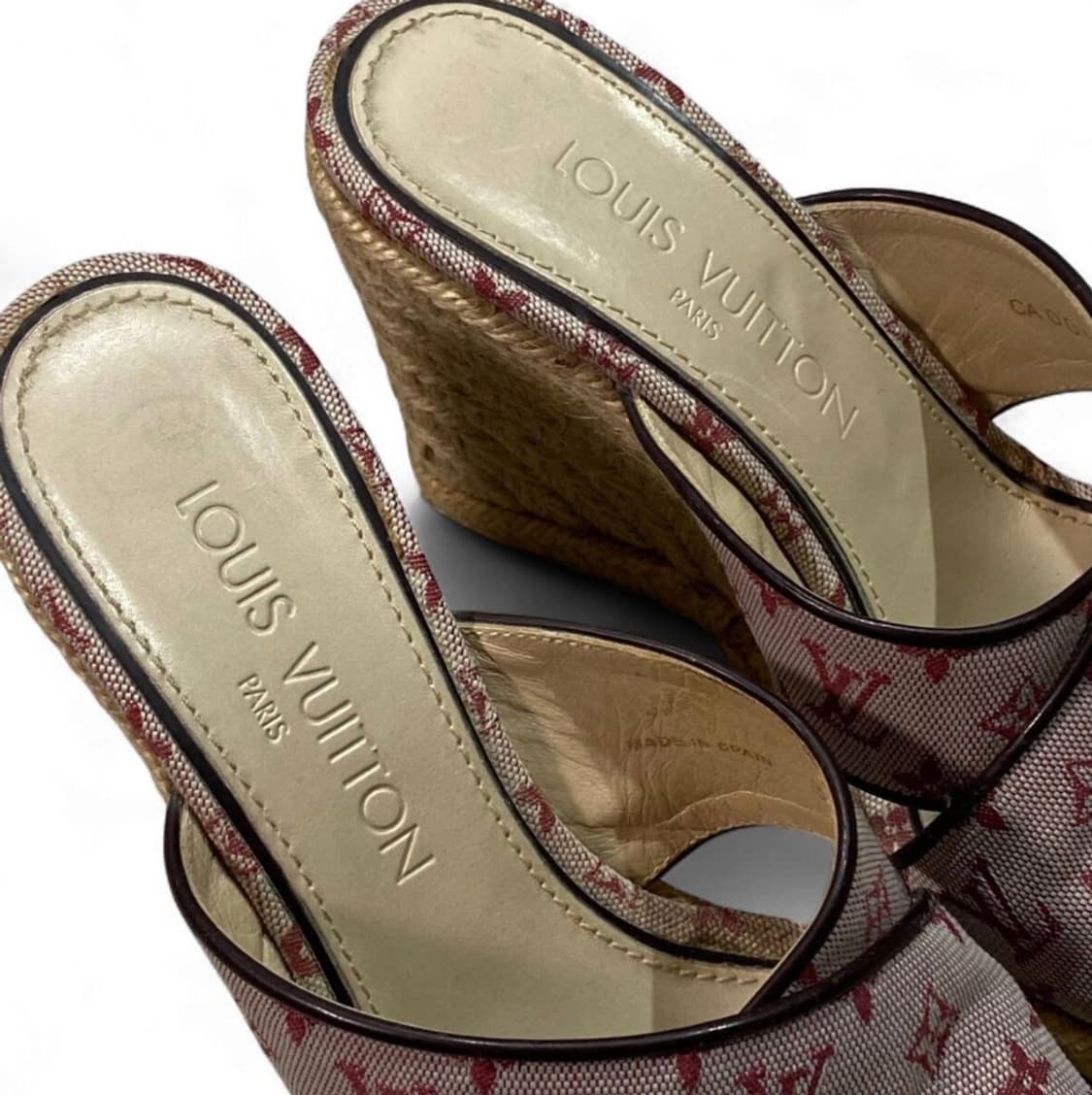 루이비통 모노그램 웨지힐 샌들 LOUIS VUITTON 루이비통 모노그램 상품이미지6