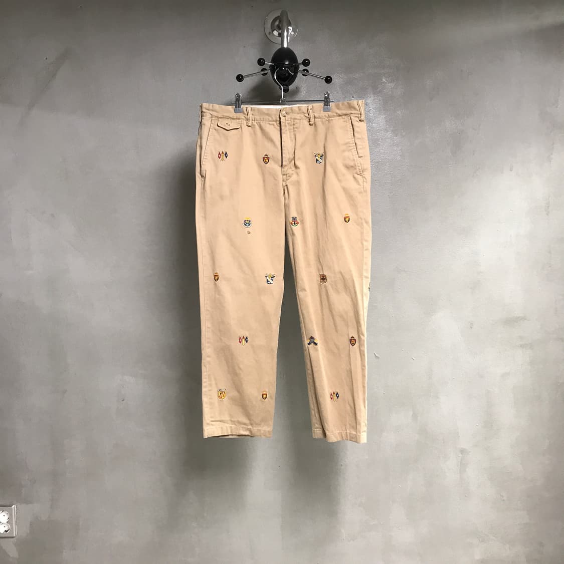 폴로 랄프로렌 멀티 자수 치노 팬츠 베이지 38/34 상품이미지1