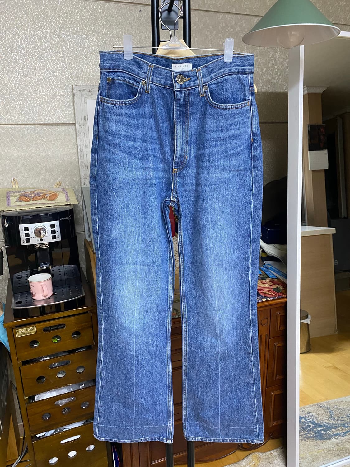 산드로 여성 데님 36사이즈 새상품 상품이미지2