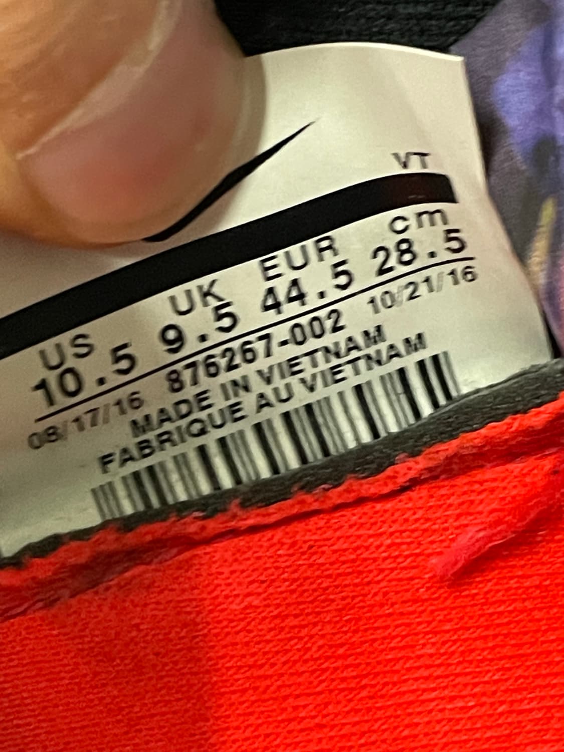 나이키 줌 스피리돈 트리플블랙 285 (gr-4217) 상품이미지10