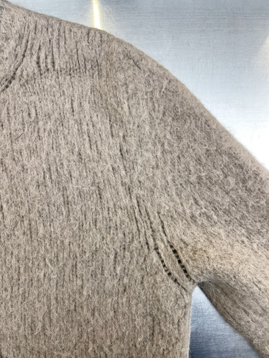 아미 22fw 브러쉬드 알파카 울 니트 상품이미지5