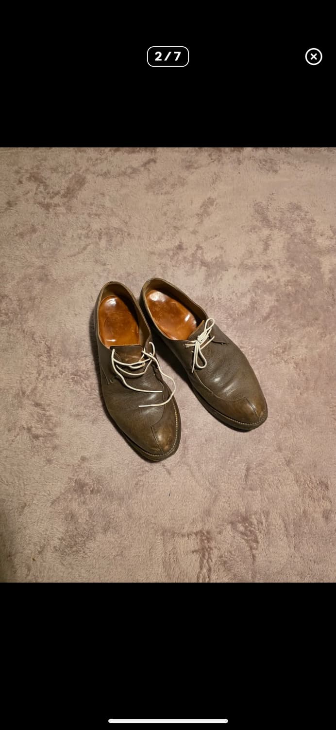 The viridi anne stich leather shoes 상품이미지2